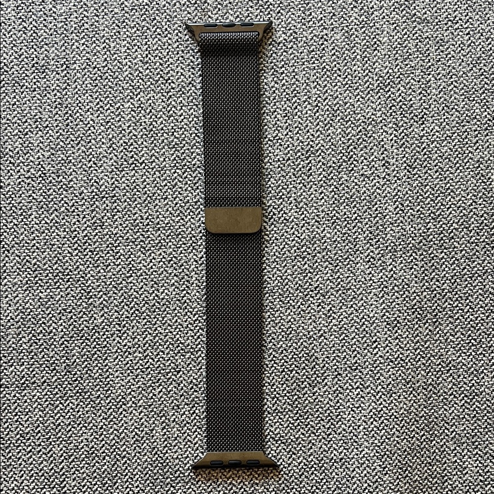 Apple Black Mesh Watch Band
